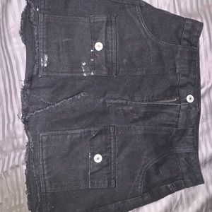 Tilly's Black Jean Short!